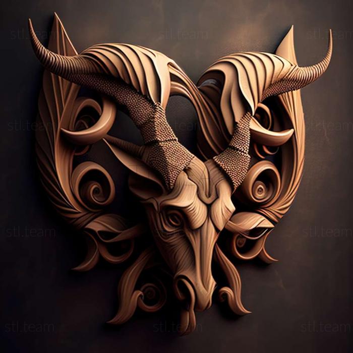 3D model horns (STL)